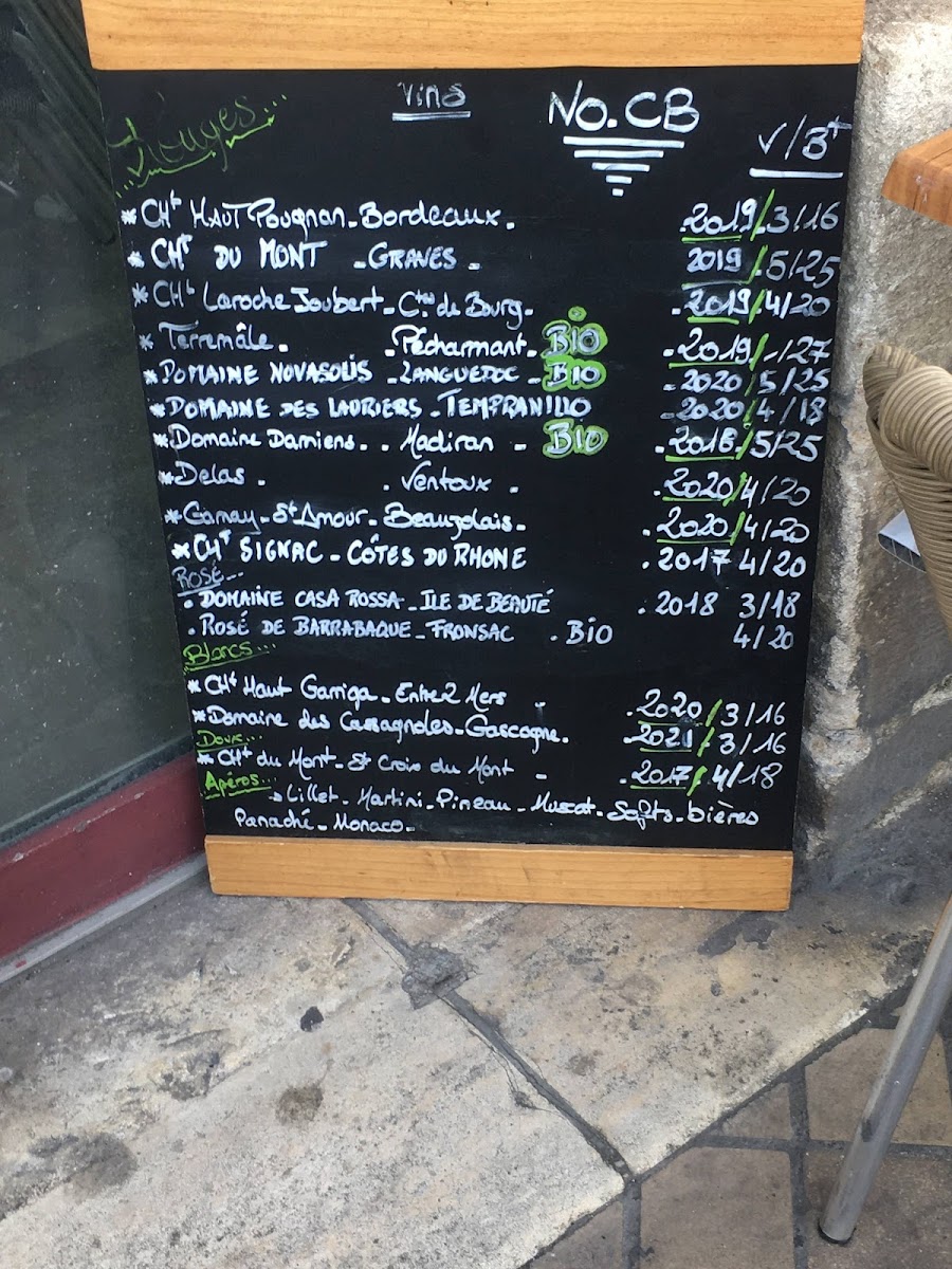 La Tanière Photo Menu 8