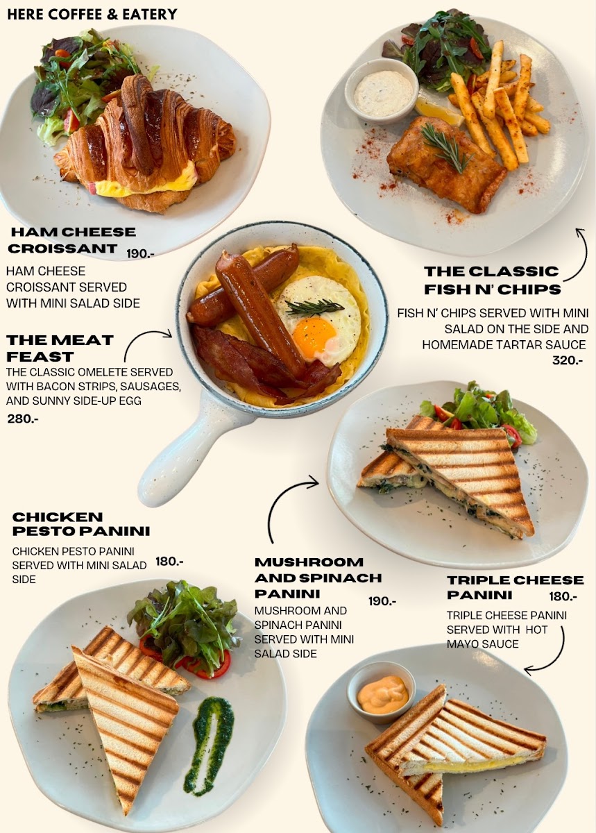 HERE COFFEE AND EATERY Photo Menu 1