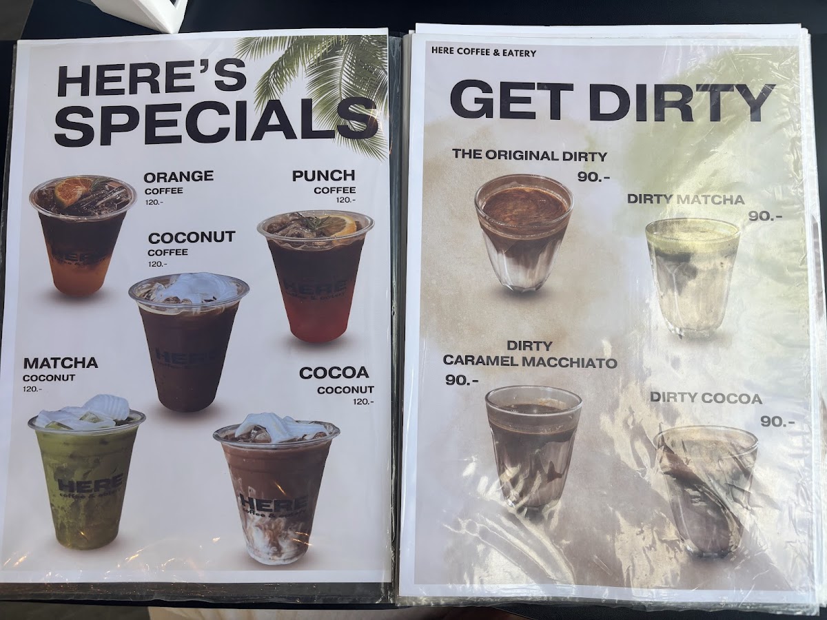HERE COFFEE AND EATERY Photo Menu 9