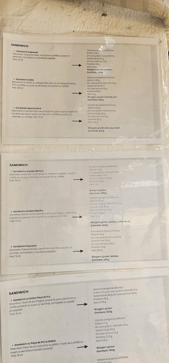 Nord Street Food Photo Menu 1