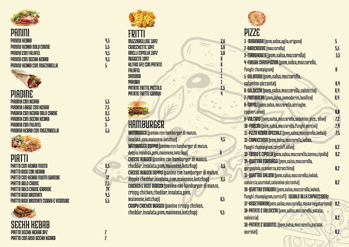 Hello Sajid pizzeria kebab Photo Menu 2