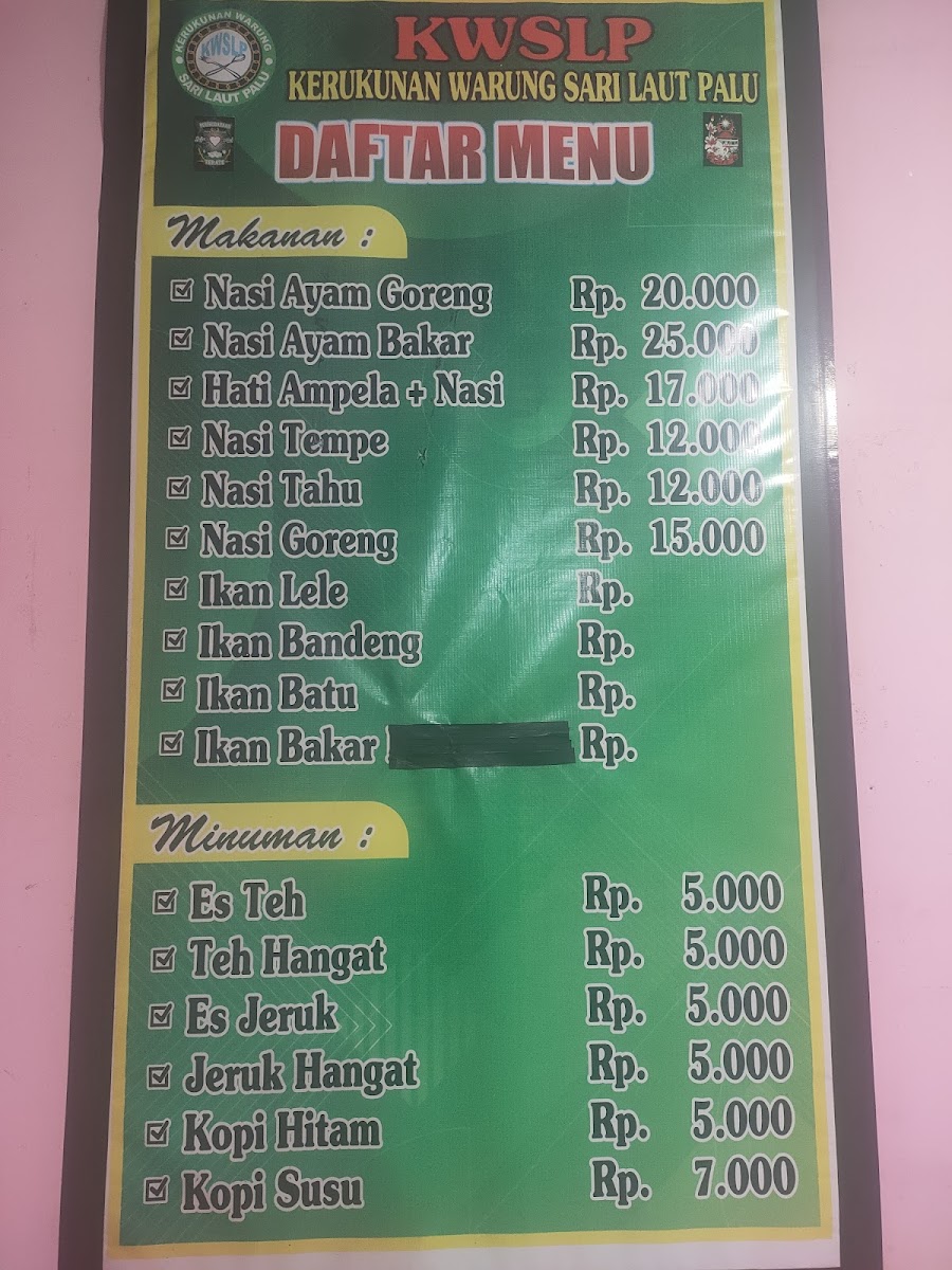 Warung sari laut mas herry