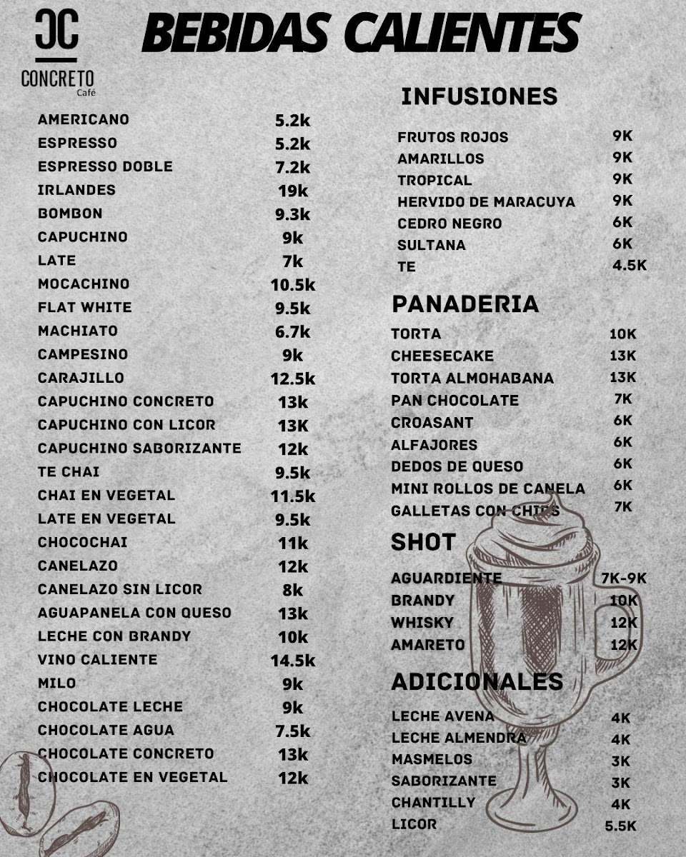 Concreto Café - Tienda de café Photo Menu 1