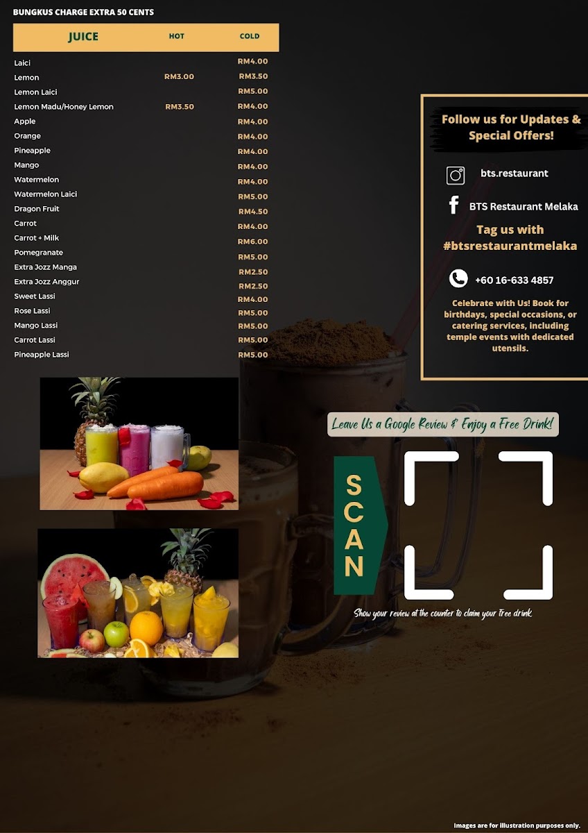 BTS Restaurant Melaka Photo Menu 4