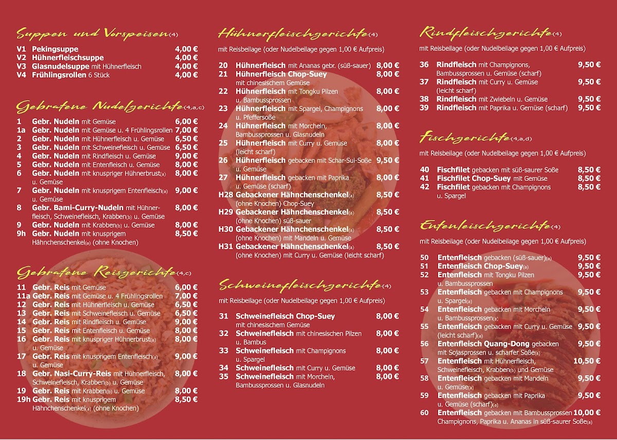 Asia Bistro Hoang Long Photo Menu 1
