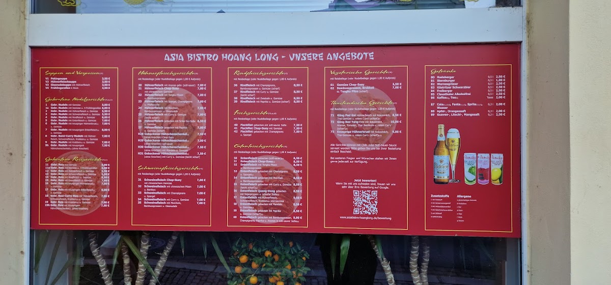 Asia Bistro Hoang Long Photo Menu 5