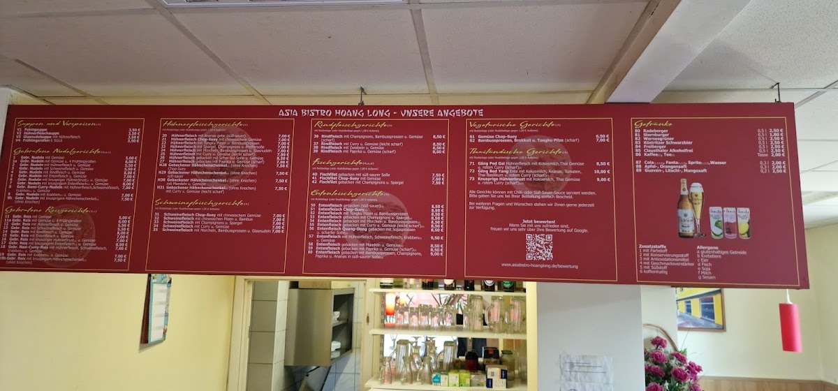 Asia Bistro Hoang Long Photo Menu 6