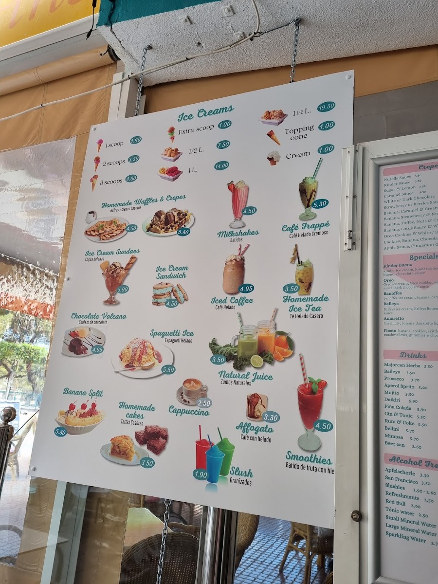 Gelato & Coffee Photo Menu 3