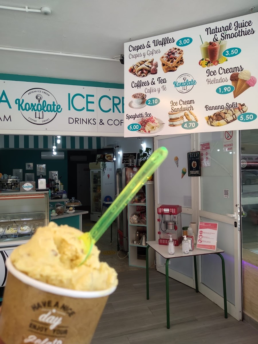 Gelato & Coffee Photo Menu 4