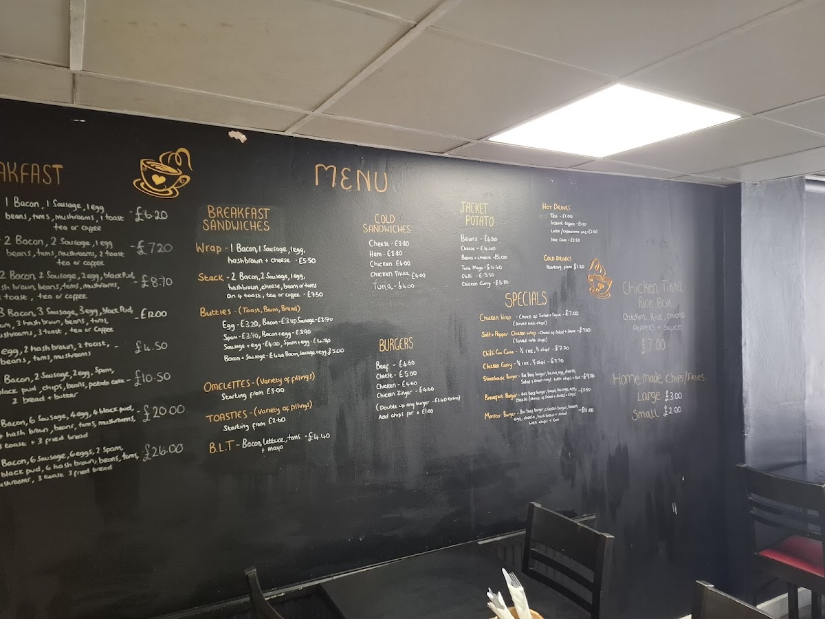 Rosies cafe Photo Menu 1