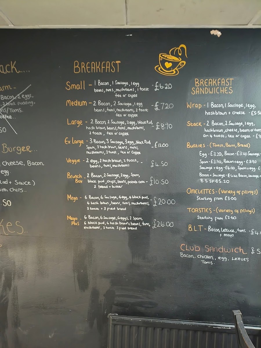 Rosies cafe Photo Menu 2