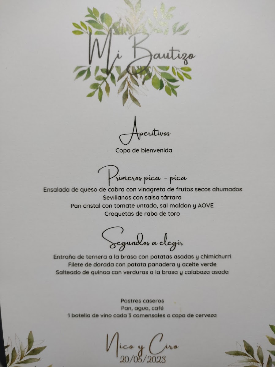 NUM3RIC | Restaurante en Sitges Photo Menu 2