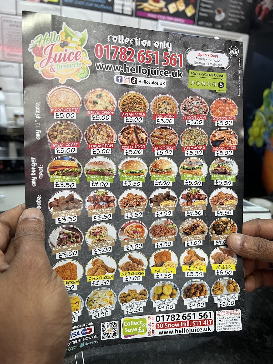 Hello Juice Restaurant Photo Menu 3