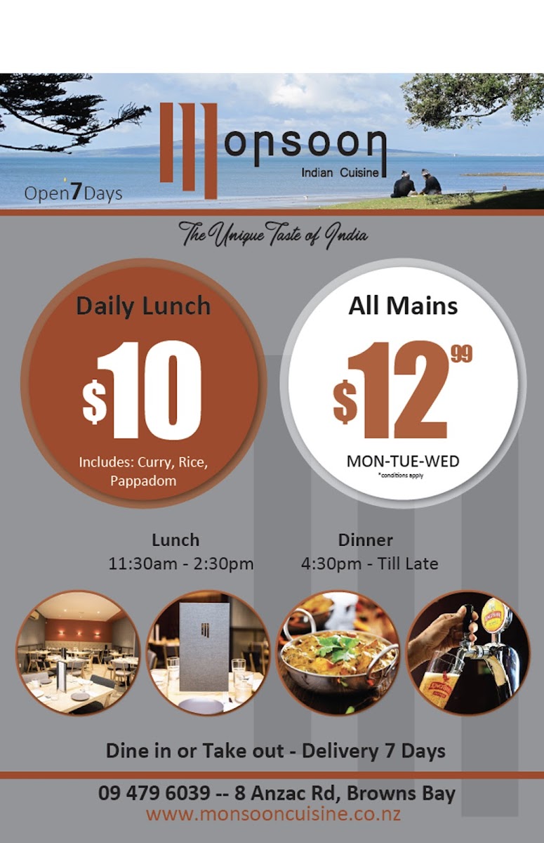 Monsoon Indian Cuisine Photo Menu 2