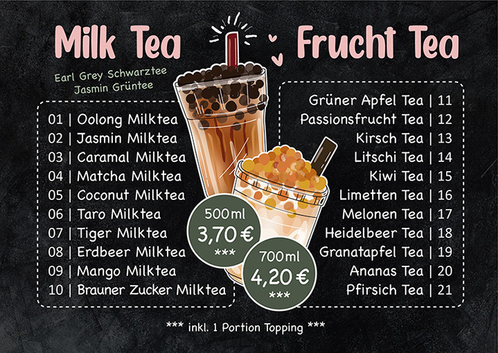 Thu Tea Photo Menu 2
