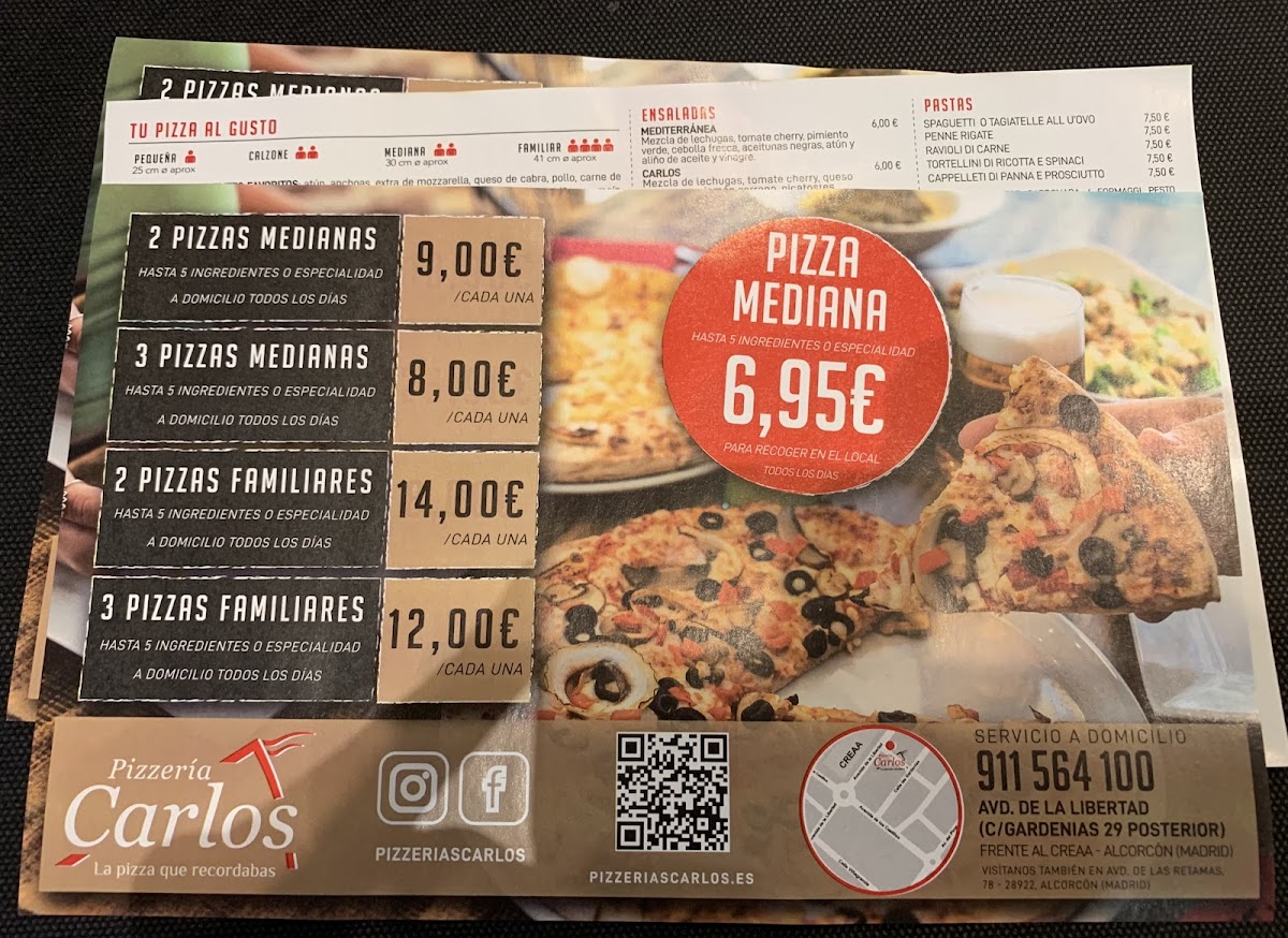 Pizzería Carlos Photo Menu 2