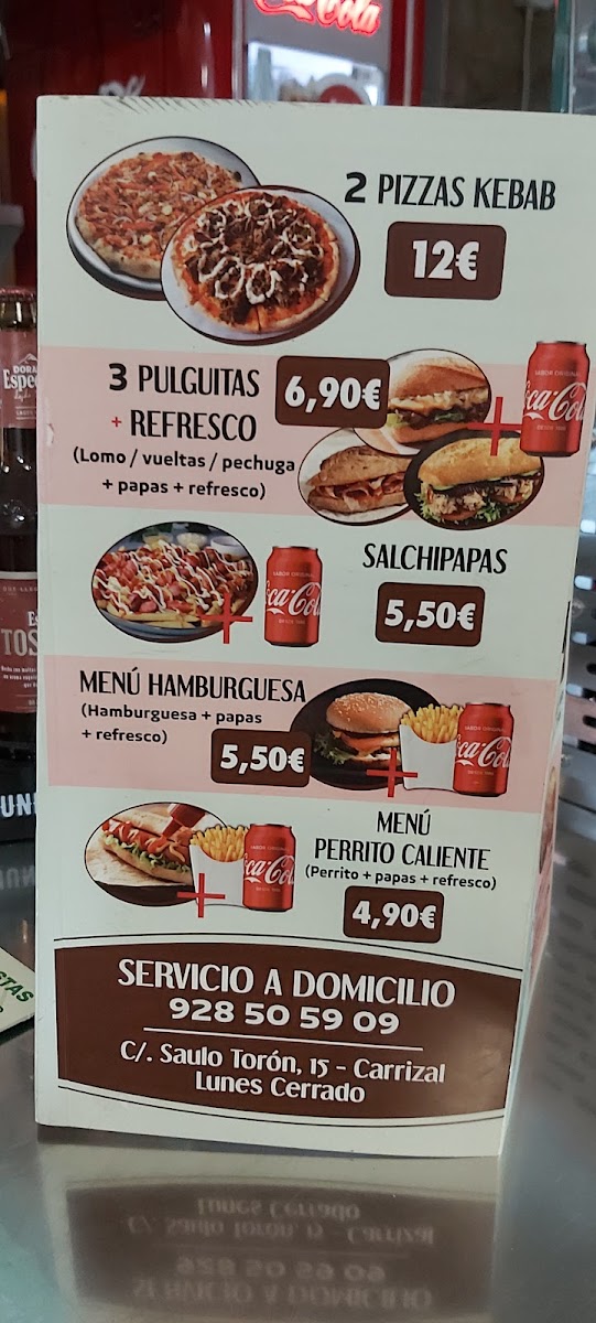 Olivares Cafeteria Churreria Piscolabis Photo Menu 4