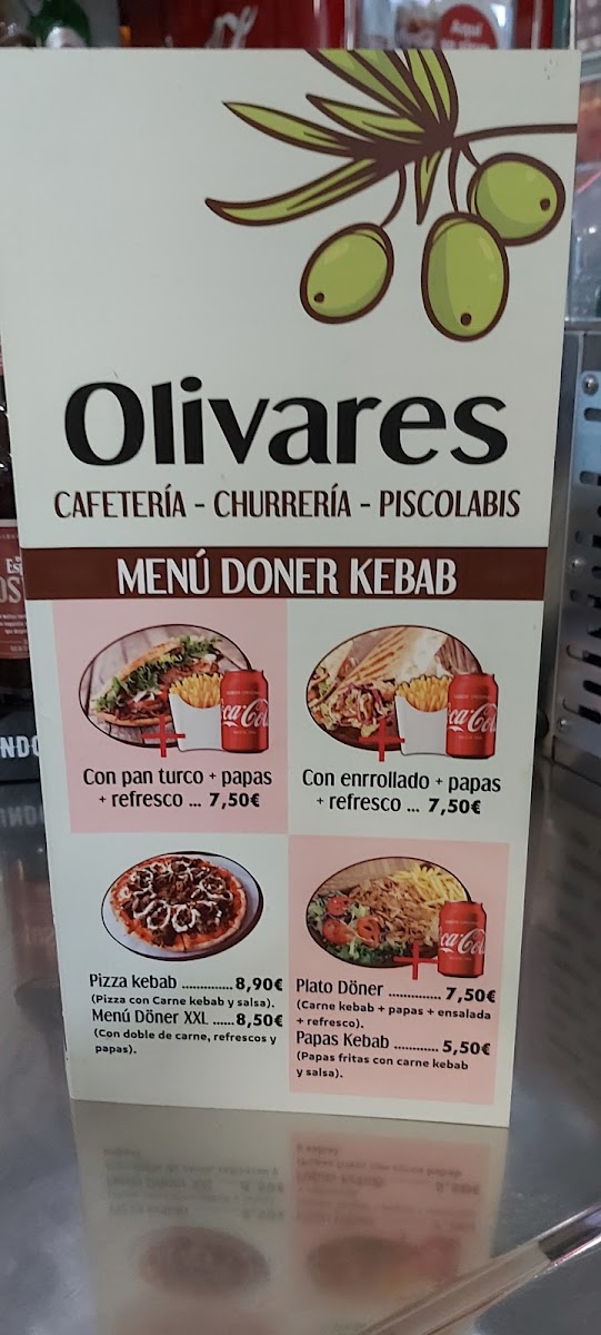 Olivares Cafeteria Churreria Piscolabis Photo Menu 5