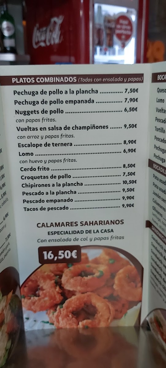 Olivares Cafeteria Churreria Piscolabis Photo Menu 6
