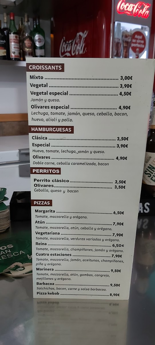 Olivares Cafeteria Churreria Piscolabis Photo Menu 7