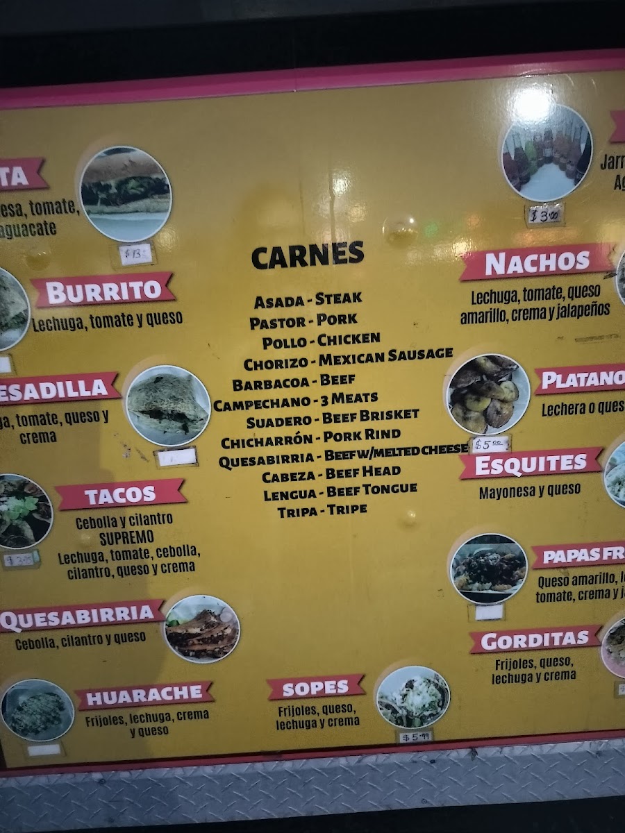La Picosita - Taqueria Photo Menu 3