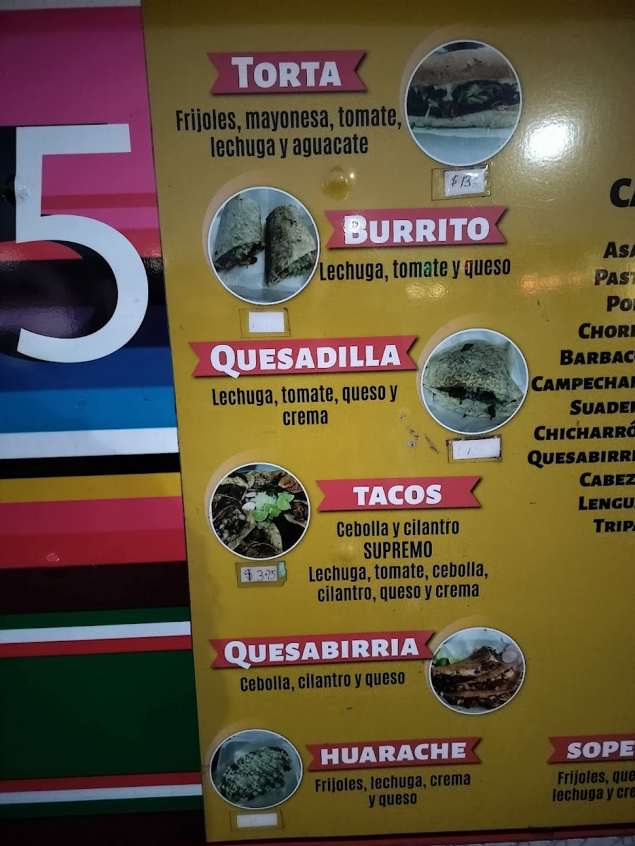 La Picosita - Taqueria Photo Menu 4