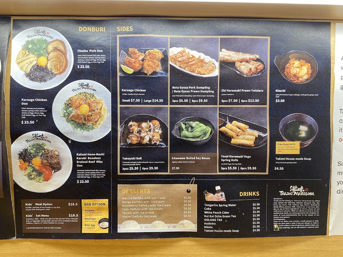 Takimi Mazesoba Photo Menu 6