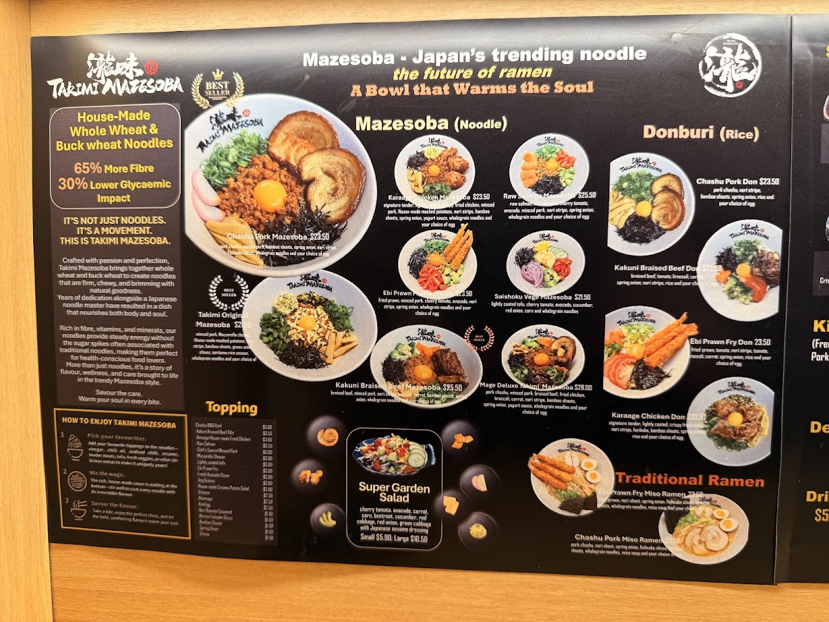 Takimi Mazesoba Photo Menu 9