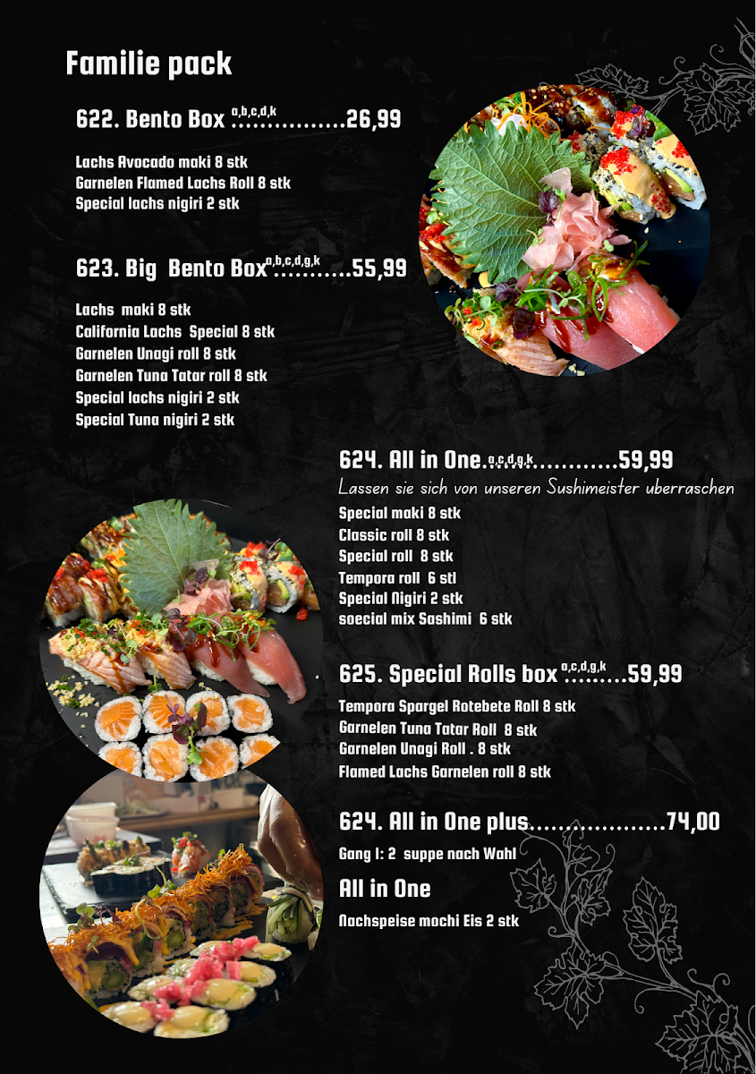 Sushi & More Photo Menu 1