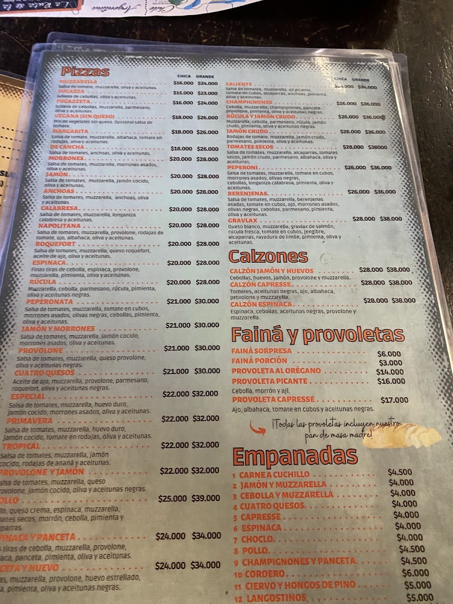 Pizza Cala Photo Menu 7
