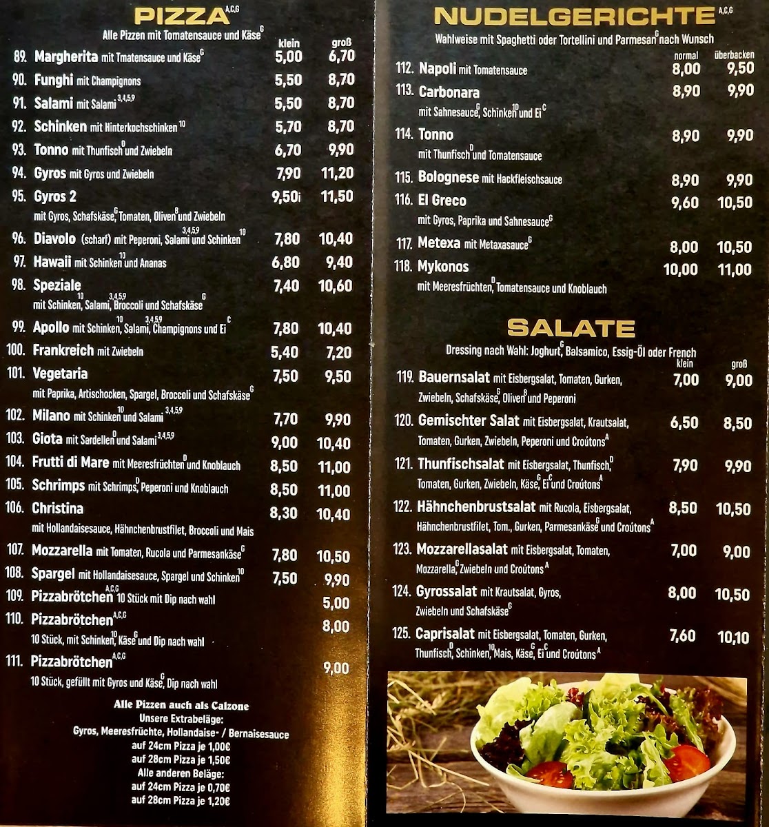 Thessaloniki Grill Photo Menu 1