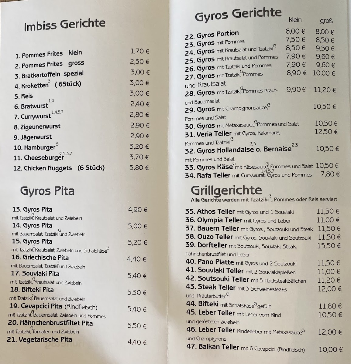 Thessaloniki Grill Photo Menu 4