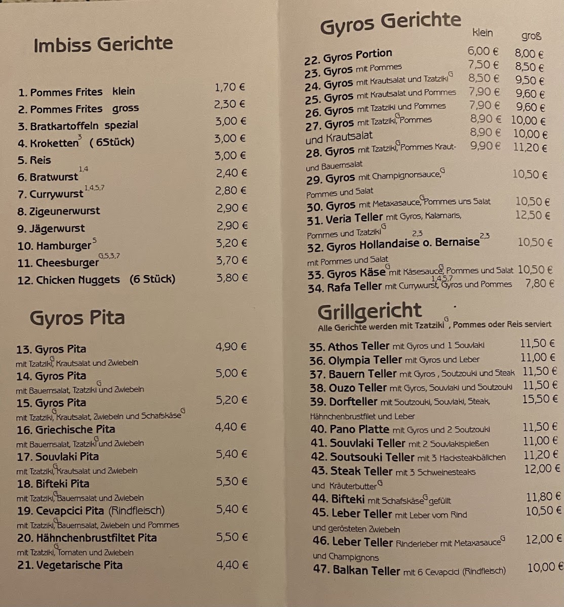 Thessaloniki Grill Photo Menu 7