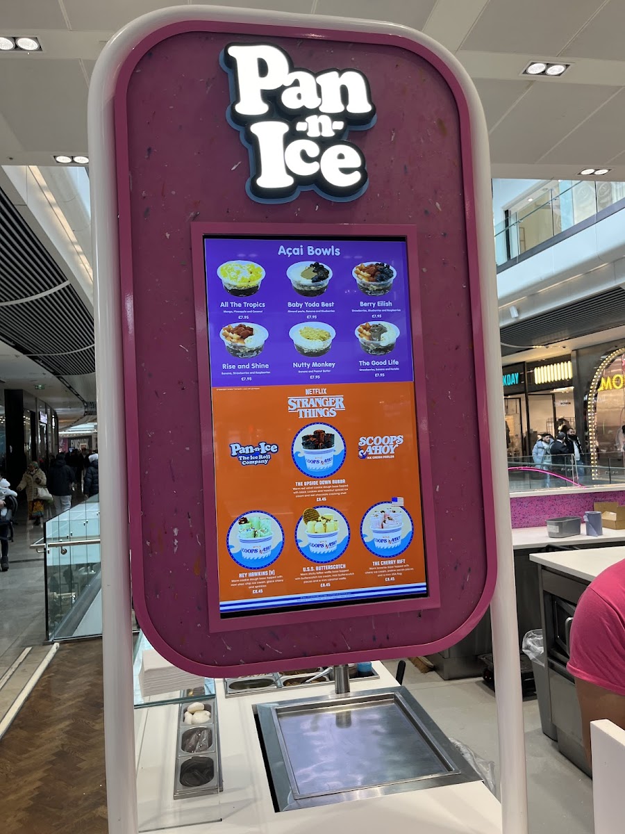 Pan-n-Ice Westfield Stratford Photo Menu 7