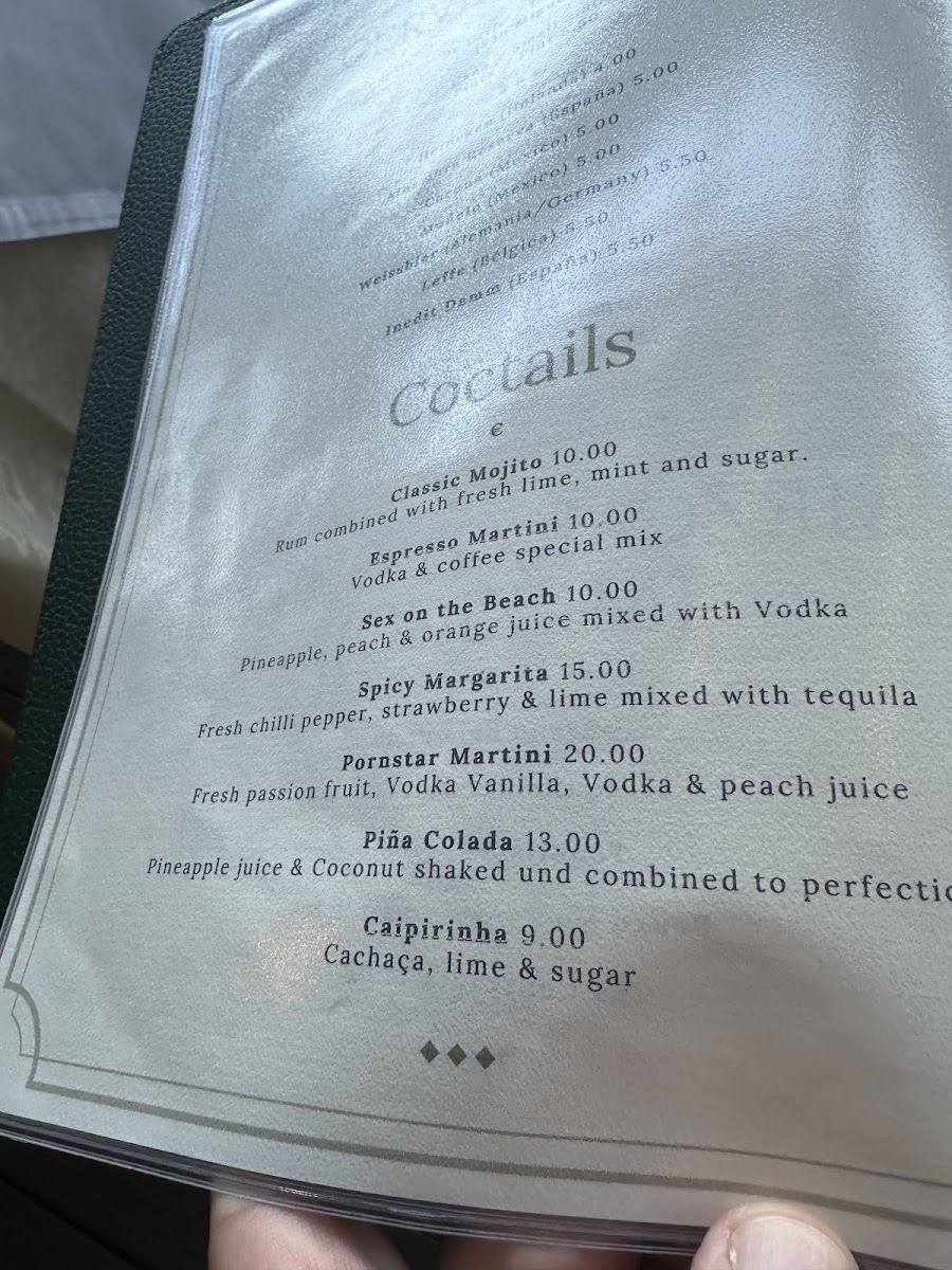 Oliver Twist Restaurant Photo Menu 7