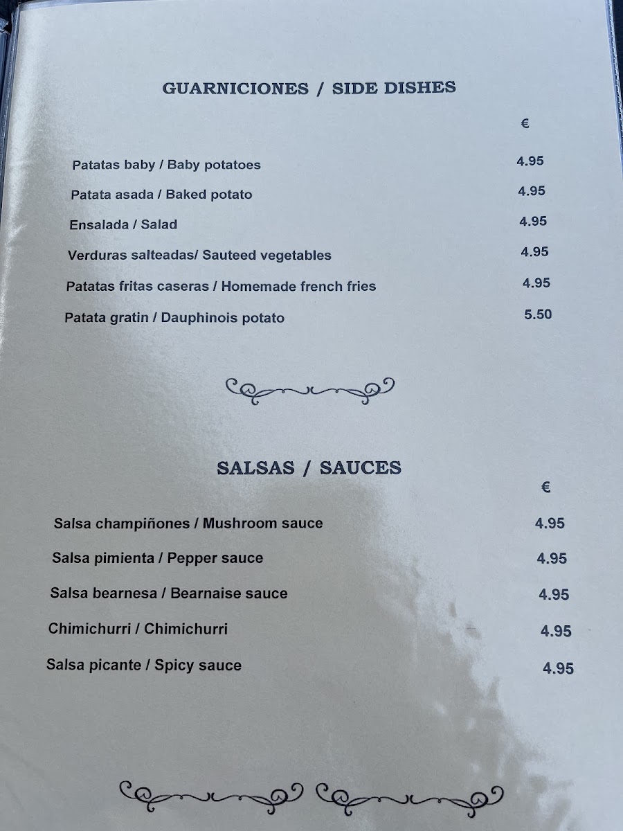Oliver Twist Restaurant Photo Menu 8