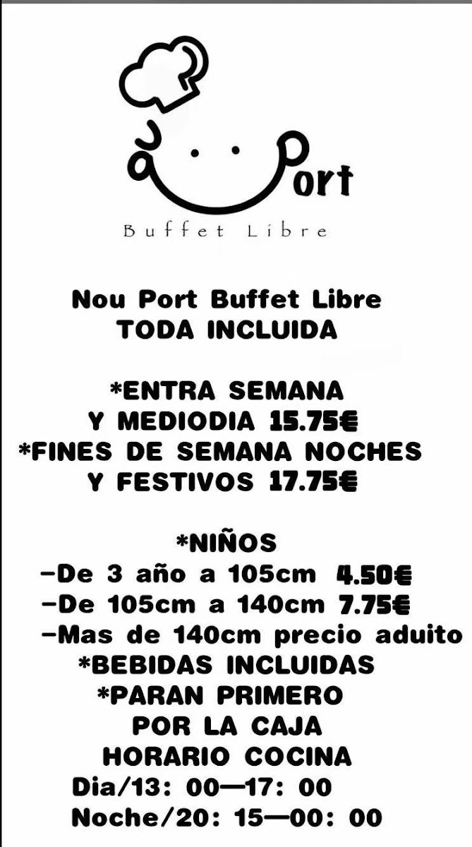 Wok 'Nou Port' Photo Menu 2