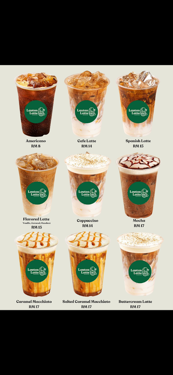 Lautan Latte Cafe Photo Menu 5