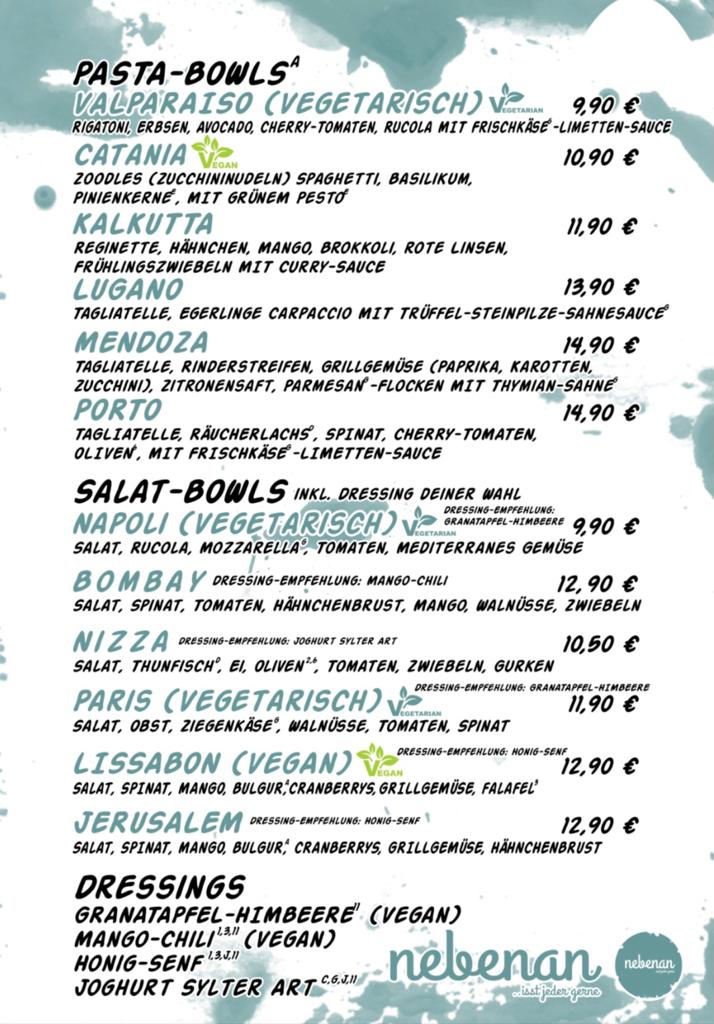 Restaurant Nebenan Bahnstadt Photo Menu 8