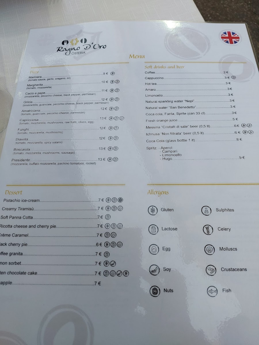 Osteria Ragno d'oro Photo Menu 3