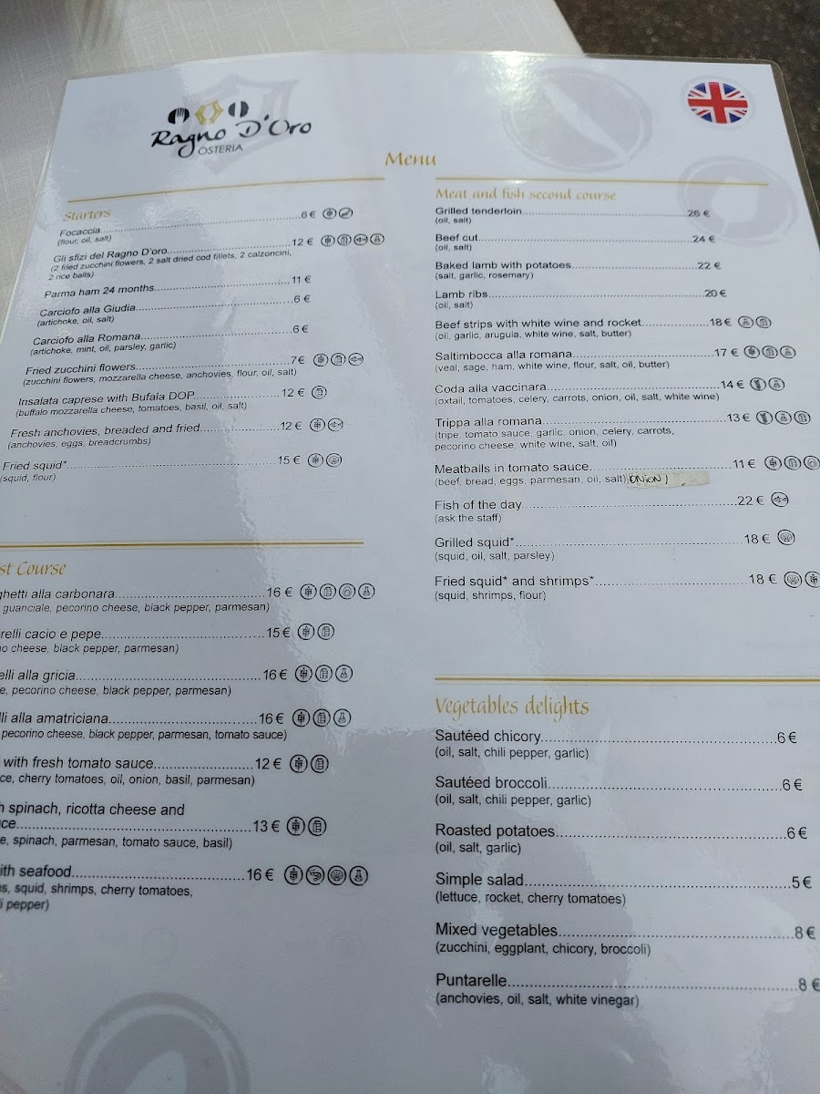 Osteria Ragno d'oro Photo Menu 6