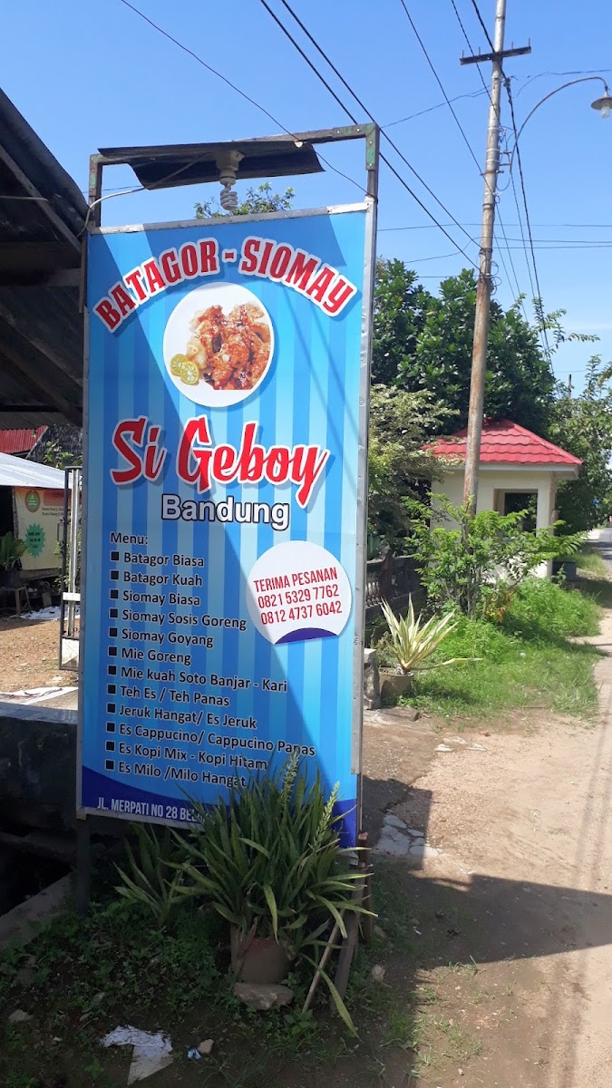 Batagor dan Siomay Si Geboy Bandung Photo Menu 3