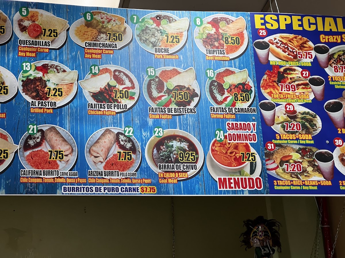 Taco Mich & Bar Photo Menu 7