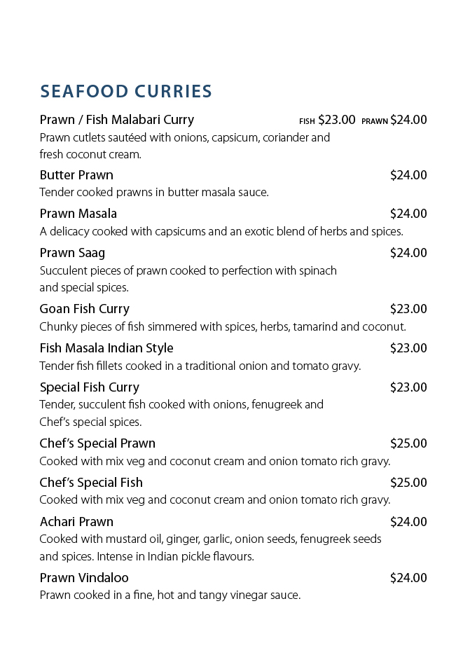Empress of india Photo Menu 6