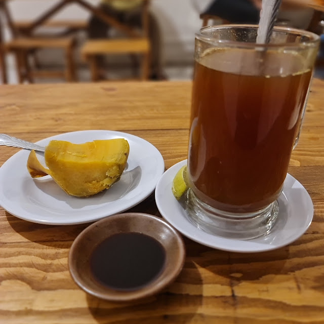 Rempah Susu Ubi Rebus