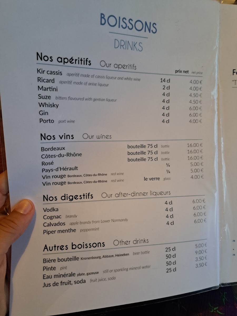 L'Ecrin Photo Menu 5