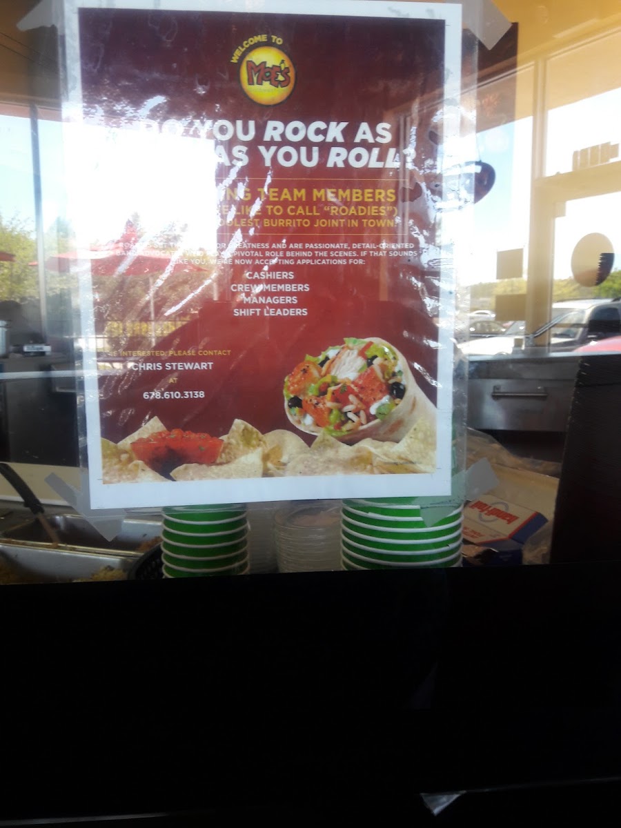 Moe's Southwest Grill Photo Menu 3