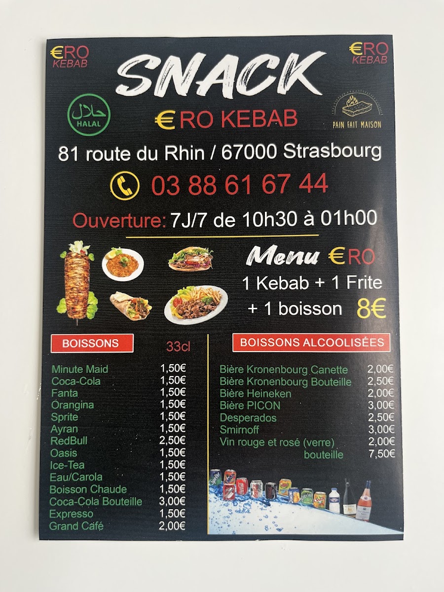 ERO KEBAB Photo Menu 2