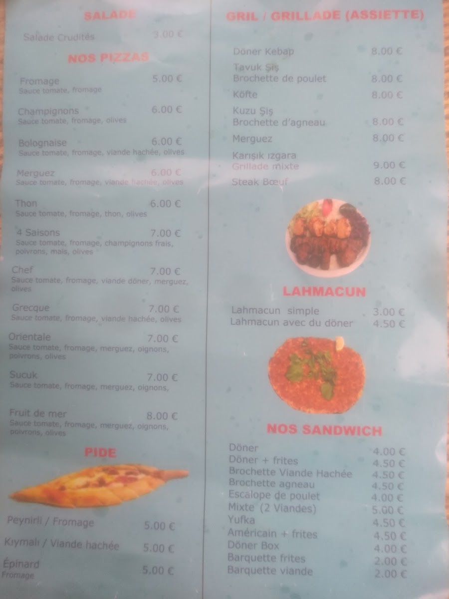 ERO KEBAB Photo Menu 3