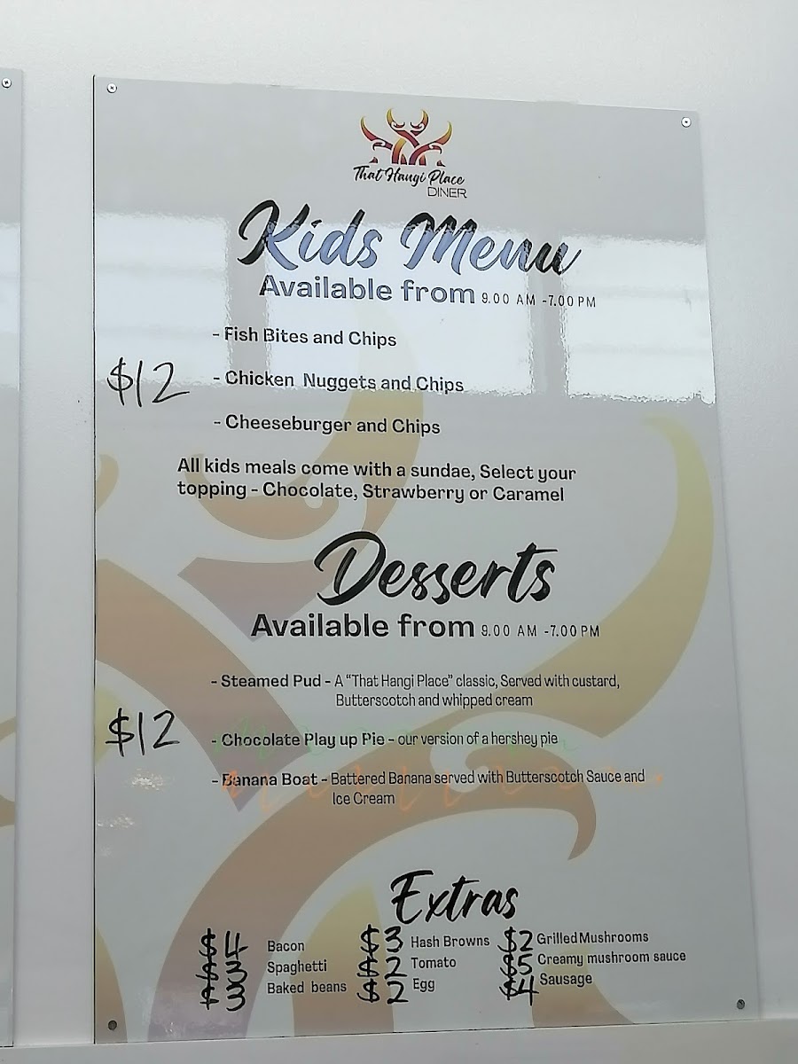 That Hangi Place Photo Menu 3